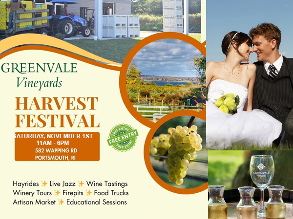 lots of activities and events at newport area vineyards