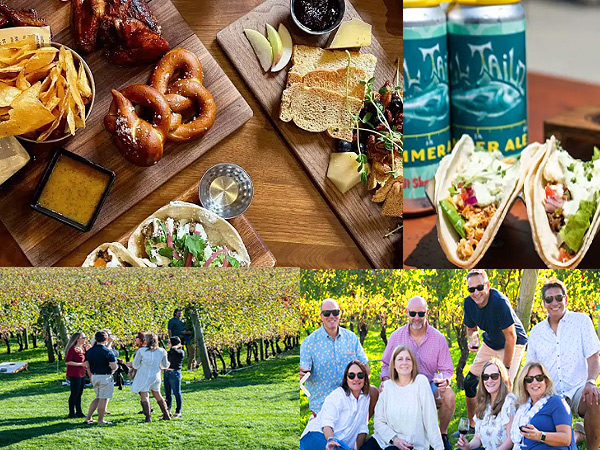 live music, food and activities at newport vineyards