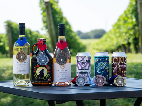 newport ri is an award-winning producer of many fine wines, ciders and beer