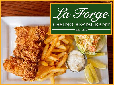 la forge casino restaurant