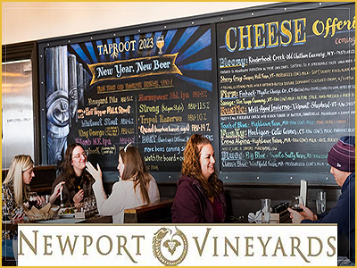 taproot brewing company at newport vineyards