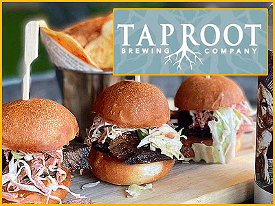 taproot brewing company cafe at the newport vineyards