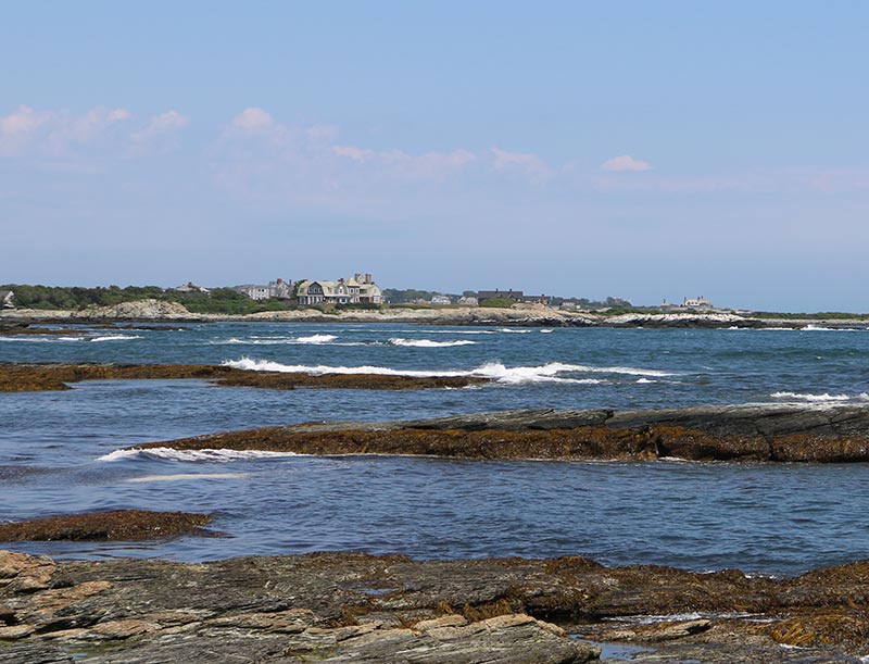 rocky shoreline