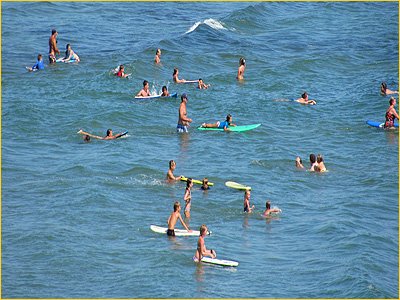 gooseberry beach on ocean drive in newport ri