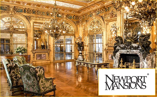 newport's mansions are filled with elegance from floor to ceiling in opulent finishings