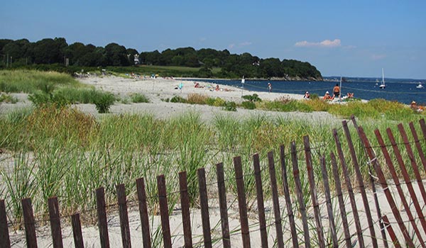 third beach in middletown ri offers a low surf perfect for families with young kids